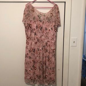 Brand new Pink Floral dress